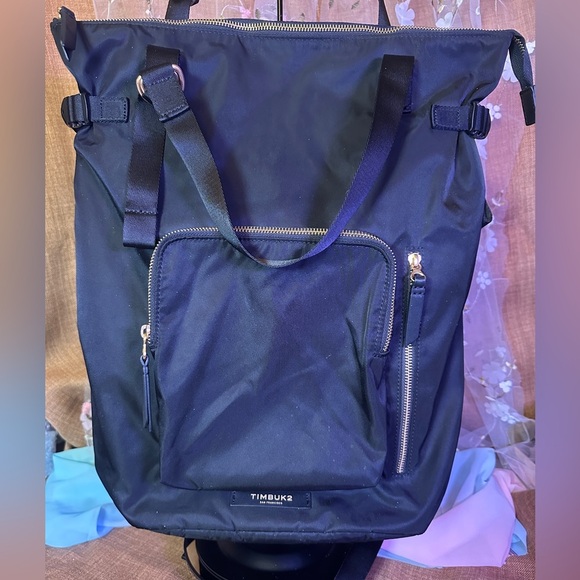 COPY - Timbuk2 EUC The Convertible Backpack Tote, Jet Black, Fits 15" laptop - Picture 9 of 9